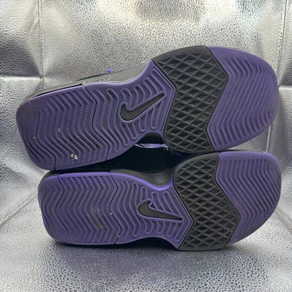 Size 9.5 Nike LeBron Witness 8 Lakers Purple Mens Basketball Shoes‎ FB2239-001 main image 5
